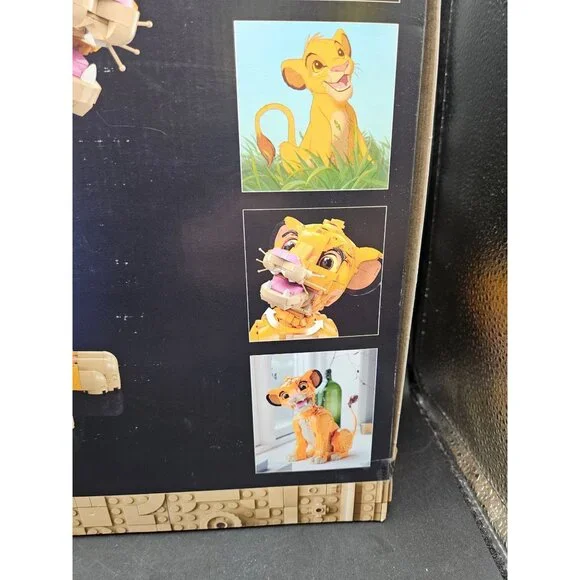 Lego Disney The Lion King Simba Building Set 43247 1445 Pcs 18+ Collectible Mode